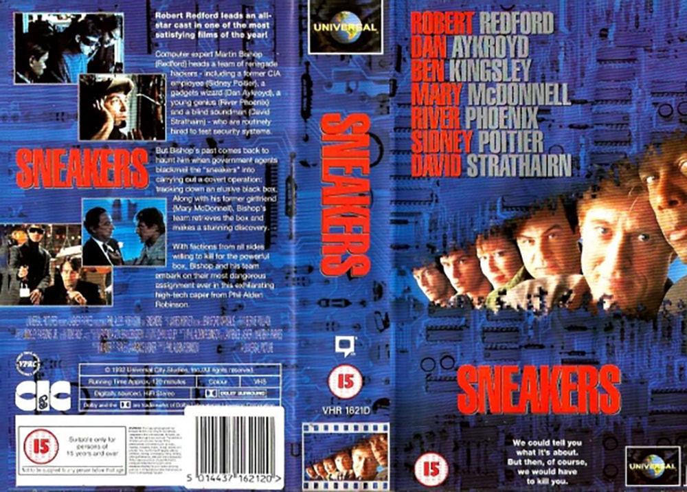 Sneakers VHS artwork.