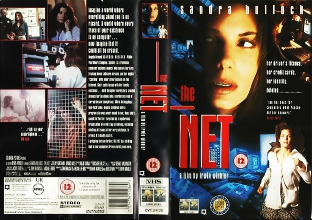 The Net VHS artwork.