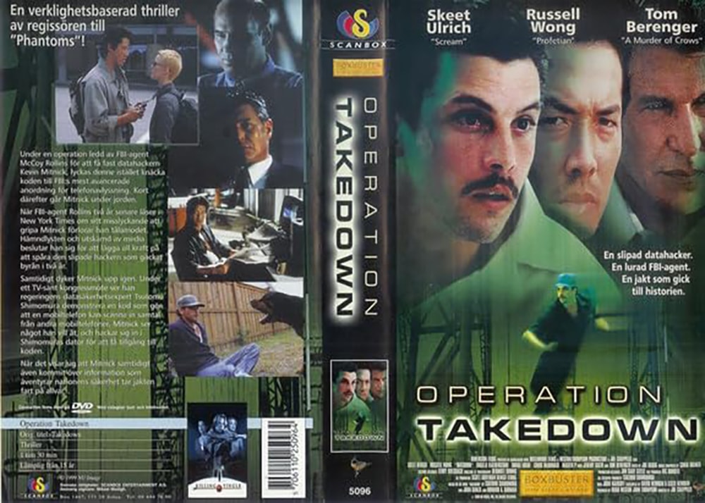 Takedown VHS artwork.