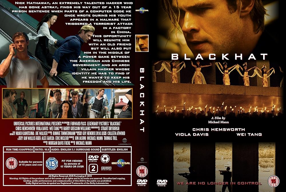Blackhat DVD artwork.