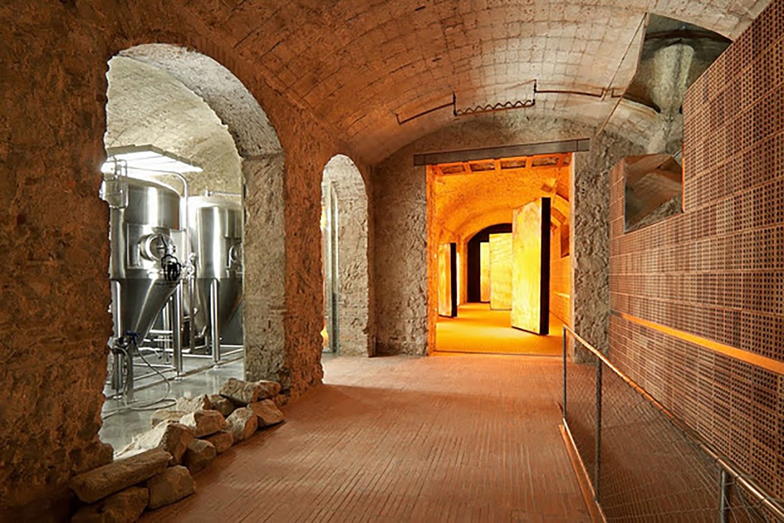 The Moritz restaurant and brewery situated in the heart of Barcelona.