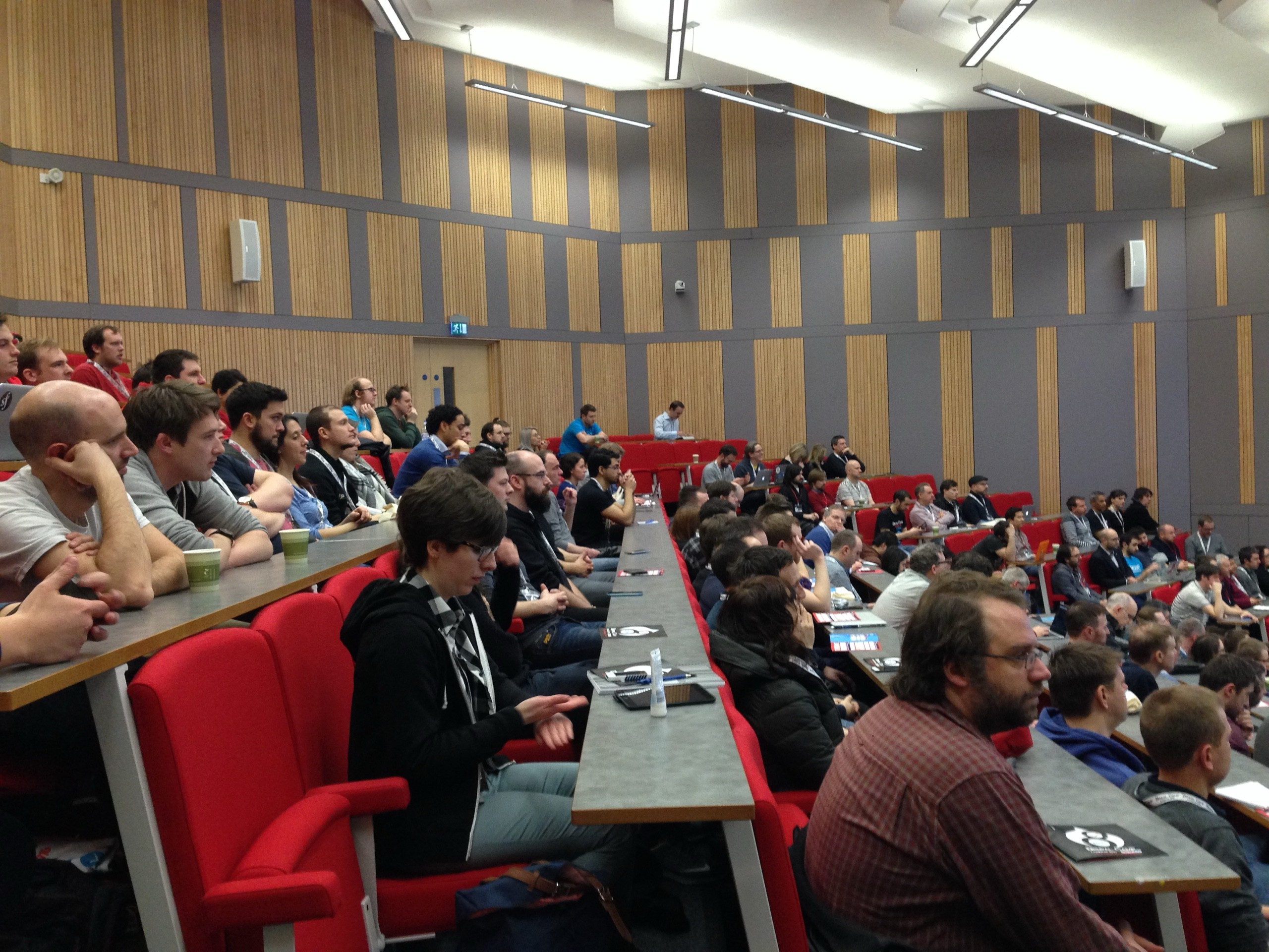 The attendees of DrupalCamp London 2016.