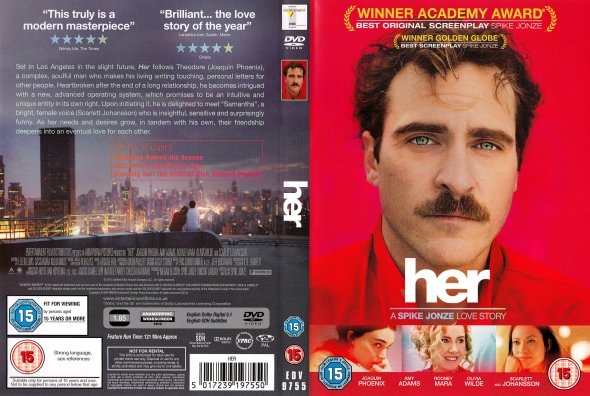Her DVD artwork.