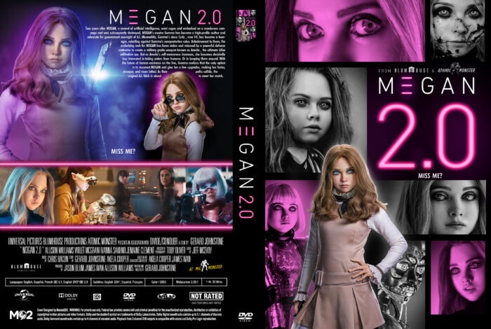 M3GAN 2.0 DVD artwork.