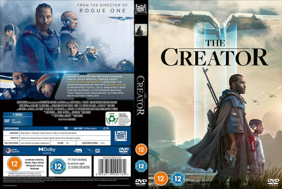 The Creator DVD artwork.